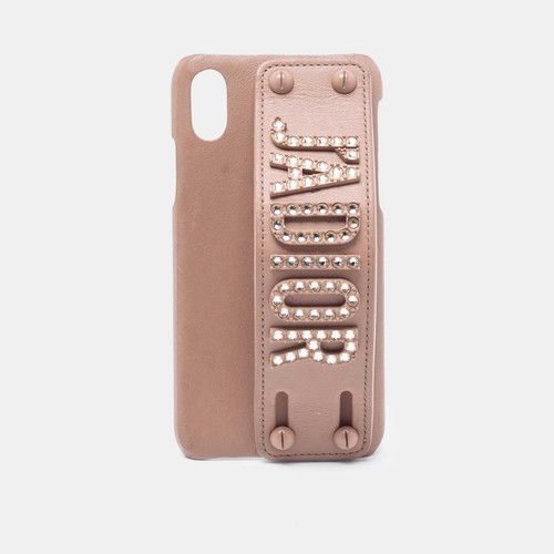Dior beige pelle cover J'Adior iPhone X XS