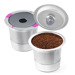 1 Filtro de café reutilizable K Cup de acero inoxidable para Keurig K-COMPACT K-MINI PLUS - Imagen 1 de 9