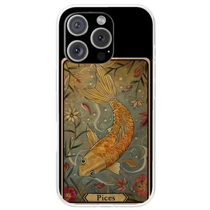 Design Case For Apple iPhone (16,15,14,13,12,11,X,8,7),Zodiac Pices Print - Picture 1 of 8
