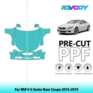 PreCut Paint Protection PPF Kit For BMW 6 Series Base Coupe 2016-2019 - Picture 1 of 7