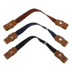 3 Pcs Children's Snap Belt Girl Childrens Belts for Girls Elasticated - Picture 1 of 12