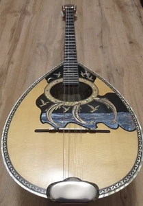 GREEK BOUZOUKI - PROFESSIONAL & HARDCASE & Pickup & Tuner & 300 Backing Track - Picture 1 of 12