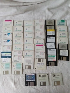 Lot Of 48 Floppy Disc's, Mixed Lot - Picture 1 of 9