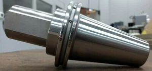 HPI Pioneer CAT50 1" End Mill Holder 4.00" Coolant Thru DIN AD/B JET **USED** - Picture 1 of 3