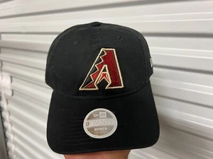 Arizona Diamondbacks MLB Wmn's Team Classic Black Adjustable Hat - New - Picture 1 of 3