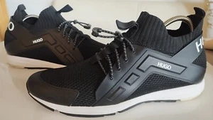 HUGO BOSS Edel Sport Lauf Freizeit Bequem Luxus Sneakers Herren Gr 45 UK 11 TOP - Bild 1 von 13