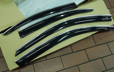 Terno protetor meteorológico viseira janela chuva vento 2006-2012 Lexus IS250 IS350 IS F ISF - Imagem 1 de 4