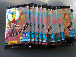 2002 FIFA Korea Japan World Cup Panini Trading Card Pack/Packet Sealed Unopened