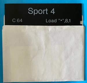 Sport 4 Disk, Commodore C64/C128 Games Disk, Top, RAR - Picture 1 of 1