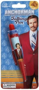Anchorman The Legend of Ron Burgundy Hilarious Talking Pen Gift - Picture 1 of 1