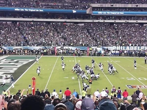 2 Philadelphia Eagles vs Chicago Bears Tickets Lower Level Sideline 11/28/25 - Picture 1 of 4