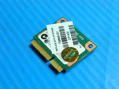 HP TouchSmart 15-d037dx 15.6" Genuine WiFi Wireless Card 709505-001 709848-001 - Image 1 of 4