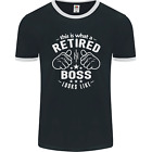 This Is What a Retired Boss Looks Like Mens Ringer T-Shirt FotL