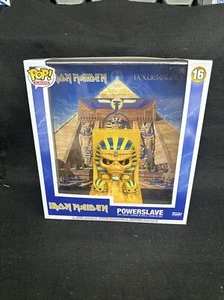 CUSTODIA PLASTICA IRON MAIDEN POWERSLAVE ALBUM FUNKO POP #16 - Foto 1 di 7