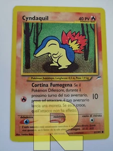 Cyndaquil ® Neo Destiny 61/105 ® Comune ® Pokemon ® Italiano ® EX - Bild 1 von 4