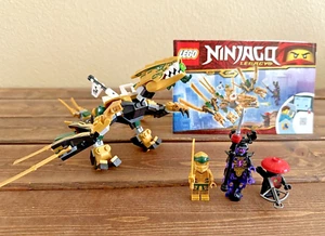LEGO NINJAGO Il Drago Dorato 70666 Completo con Minifigure, Golden Ninja Lloyd - Foto 1 di 19
