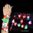 Christmas Bracelet Gift Flash Light Wrist Cartoon LED Watch Glow Luminous Toys