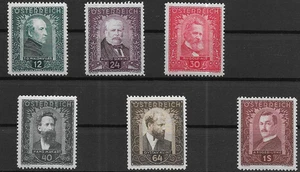 Austria MiNr 545 - 550 MNH ** - Imagen 1 de 1