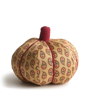Vera Bradley großer Kürbis Tulpe Paisley Herbst Tischdeko schwer zu finden ausverkauft - Bild 1 von 3