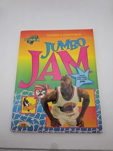 VTG Space Jam Jumpin Jumbo Coloring & Activity Book, Unused Michael Jordan 1996 - Picture 1 of 1