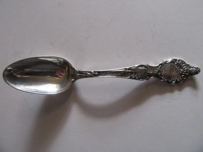 Wallace Boston Handle 6" Sterling Silver Souvenir Spoon 32 grams — 第 1/4 张图片