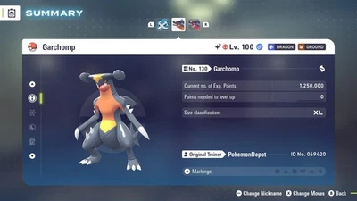 6IV Shiny Garchomp Pokemon Legends ZA *SAME DAY* - Image 1 of 4