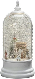 Konstsmide LED Wasserlaterne, weiß, "Paris Szene", rotierend, mit an/aus Schalte - Bild 1 von 2