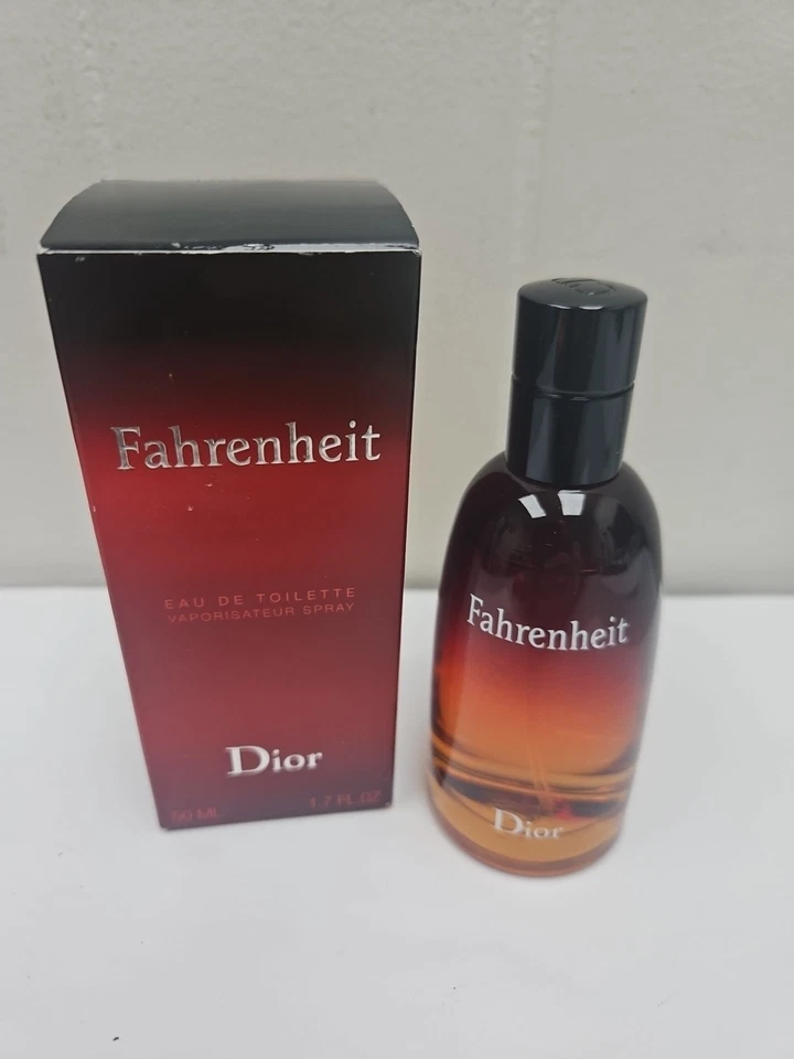 FAHRENHEIT Colonia para HOMBRE 1,7 OZ EDT por Christian Dior Nuevo Spray con Caja Foto 1 de 1