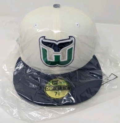Sombrero ajustado Hartford Whalers 10 años 59FIFTY talla 7 3/8 New Era NHL hockey Foto 1 de 3