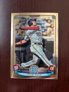 2019 Topps Gypsy Queen - Juan Soto #57 Gold Chrome - Picture 1 of 2