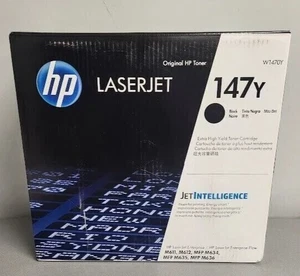 Genuine HP 147Y Extra High Yield Black Laserjet Toner Cartridge W1470Y Brand New - Picture 1 of 1
