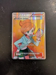 Professor Juniper Pokemon Card (Plasma Freeze Set, 116/116, LP) - Picture 1 of 7