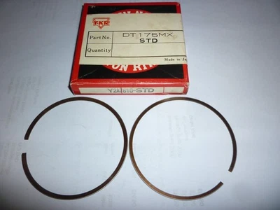 YAMAHA DT175 MX175 1978-81, JUEGO ANILLO PISTÓN, 66,00 mm, TAMAÑO STD, 2A7-11610-00 Foto 1 de 2