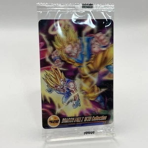 Dragon Ball Son Goku Vegeta Morinaga Wafer Card #420 NEW - Picture 1 of 3
