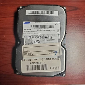 Samsung SP0822N 80gb  Hard Disk Drive 3,5 Ide HDD Ok - Picture 1 of 1