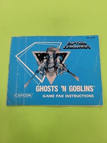 ghosts N goblins nes manual