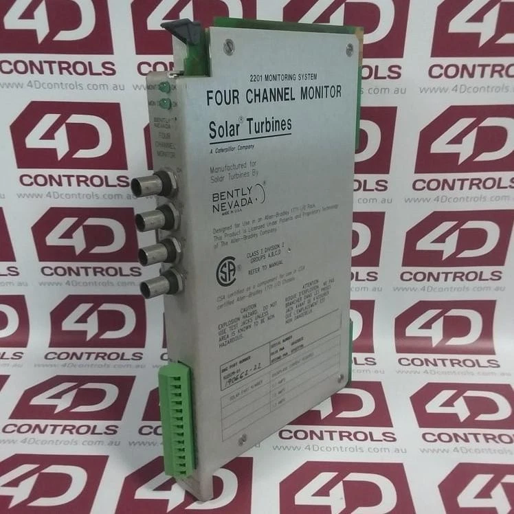 102579-01 | Bently Nevada | 2201, Four Channel Monitor , Used (UPP) - Image 1 of 1