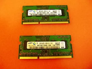 Toshiba Satellite DX735 DX735-D3201 AIO PC 4 GB 2X2 GB SODIMM PC10600 memoria - Foto 1 di 8
