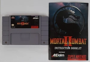 Mortal Kombat II (Super Nintendo Entertainment System, 1992) - Picture 1 of 8