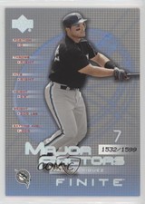 2003 Upper Deck Finite Major Factors /1599 Ivan Rodriguez #119 HOF
