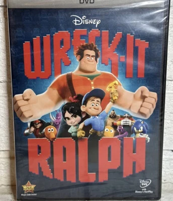 Wreck It Ralph [NEW DVD] w/slipcover Free Shipping - Image 1 of 2