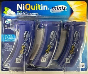 Niquitin Minis 2 mg 60 Lozenge - Picture 1 of 1