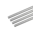 Fully Threaded Rod M8x400mm 1.25Mm Pitch 304 Stainless Steel Right Hand 4Pcs