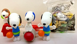McDonald's Happy Meal Peanuts 2018 lote de 5 juguetes Snoopy - Imagen 1 de 15