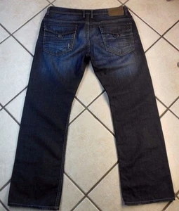 BUFFALO BY DAVID BITTON "DENE" E.U.C. MEN'S DENIM BLUE JEANS. SIZE 38 INSEAM 32 - Picture 1 of 5