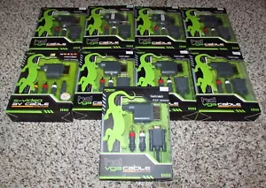 Lot of 9 KMD Xbox 360 VGA Cables 6ft Brand New / Fast Shipping - Picture 1 of 2