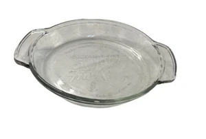 Plato de vidrio Fire King 50 aniversario 9" pastel 1992 coleccionable vintage - Imagen 1 de 12