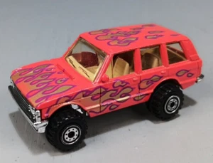 Mattel Hot Wheels 1989/1995 Flamethrower Series #3 Of 4 Range Rover Red Flames - Picture 1 of 5