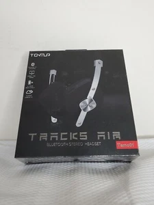 TracksAir Bluetooth Headset with Microphone Vogek Noise Cancelling Mic Wireless  - Picture 1 of 4