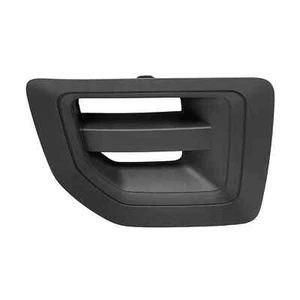 New Right Fog Light Cover Textured Black Plastic Fits 2015-19 Gmc Sierra 2500 Hd - Picture 1 of 1